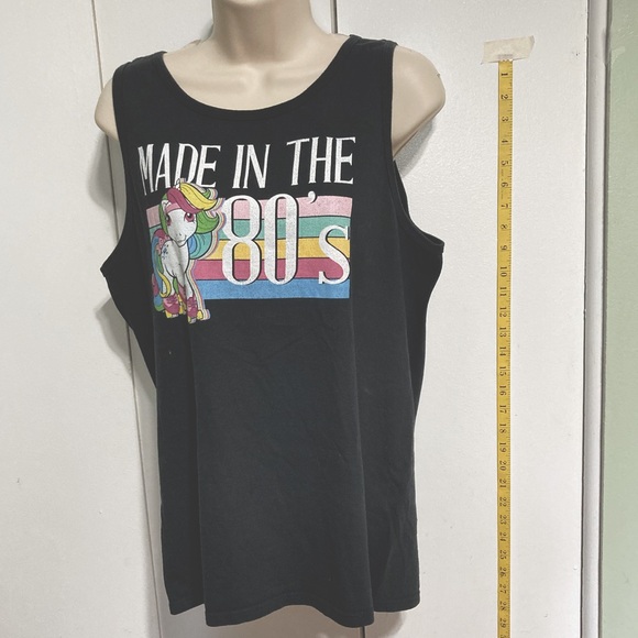 MY LITTLE PONY Moonstone Made in the 80s Rainbow Retro Tank Top Unisex Medium - Picture 2 of 13